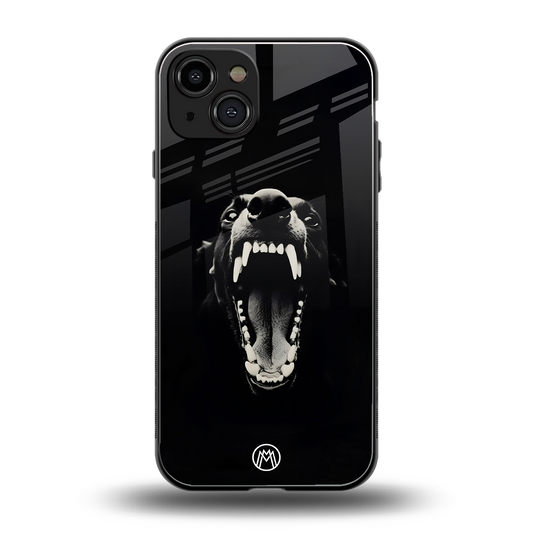 beast back phone cover | glass case for iphone 15