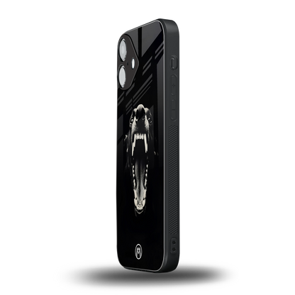 beast back phone cover | glass case for iphone 16 plus