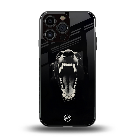 beast back phone cover | glass case for iphone 16 pro max