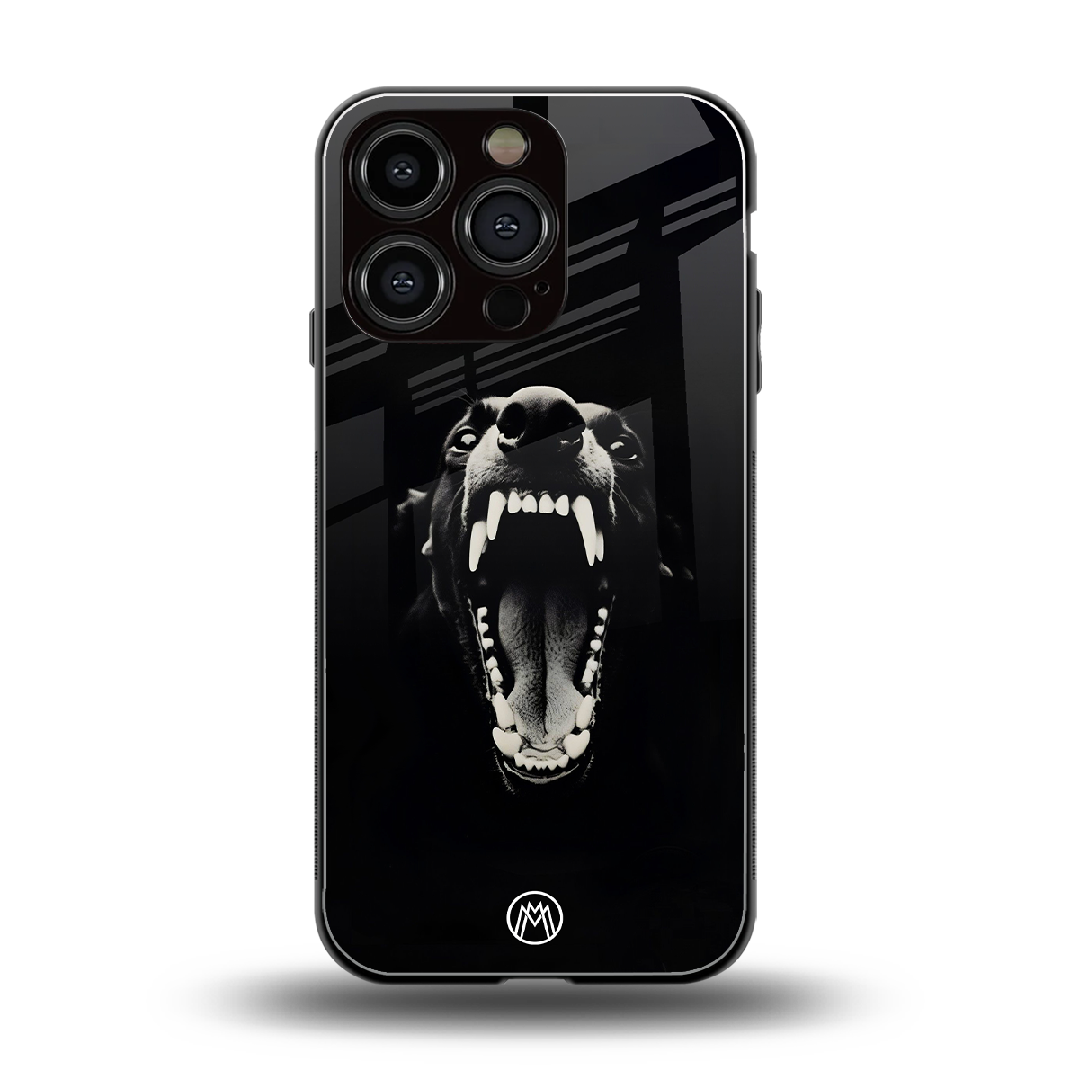 beast back phone cover | glass case for iphone 16 pro