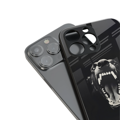 beast back phone cover | glass case for iphone 15 pro