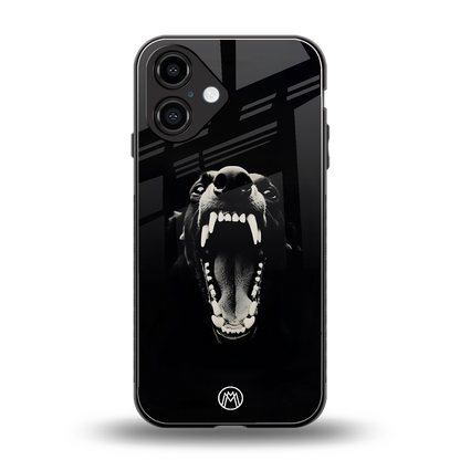 beast back phone cover | glass case for iphone 16