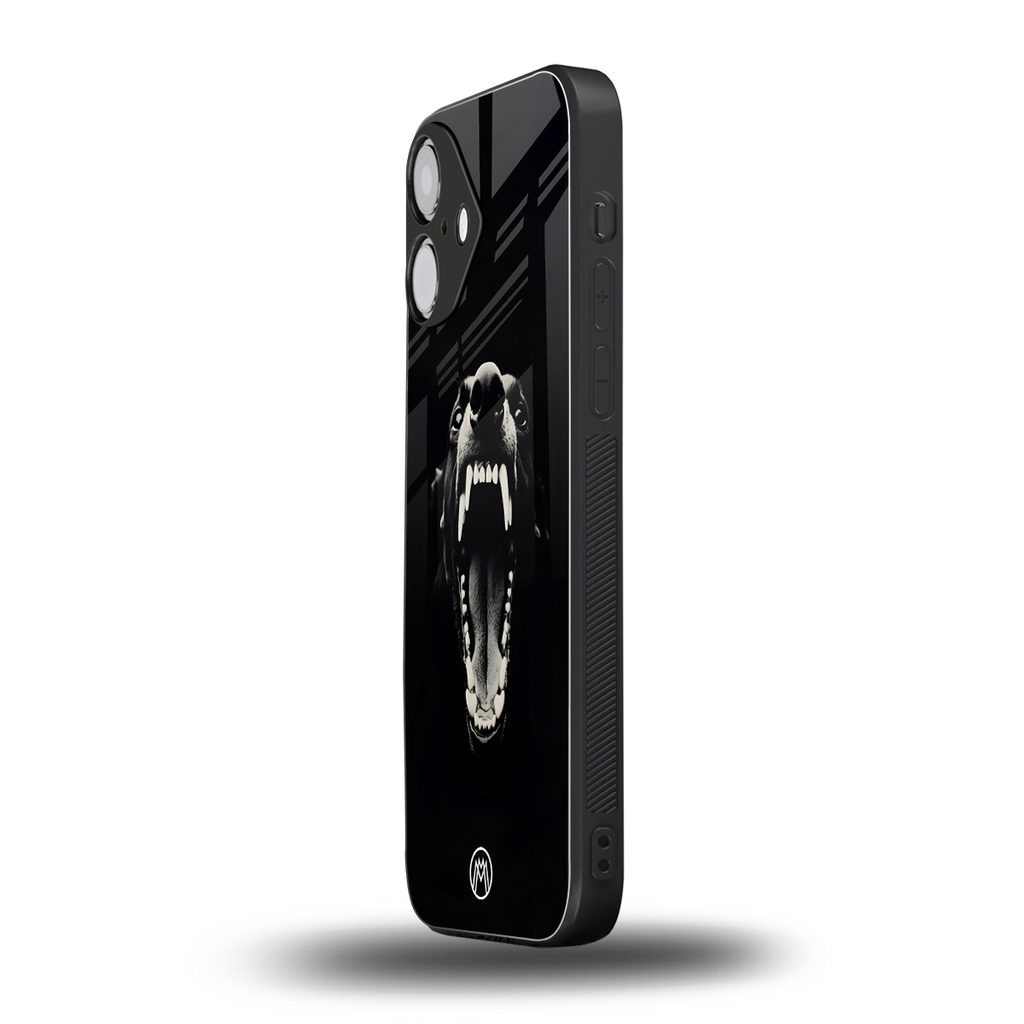 beast back phone cover | glass case for iphone 16