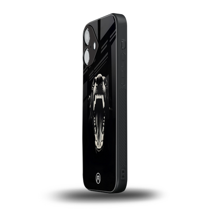 beast back phone cover | glass case for iphone 16