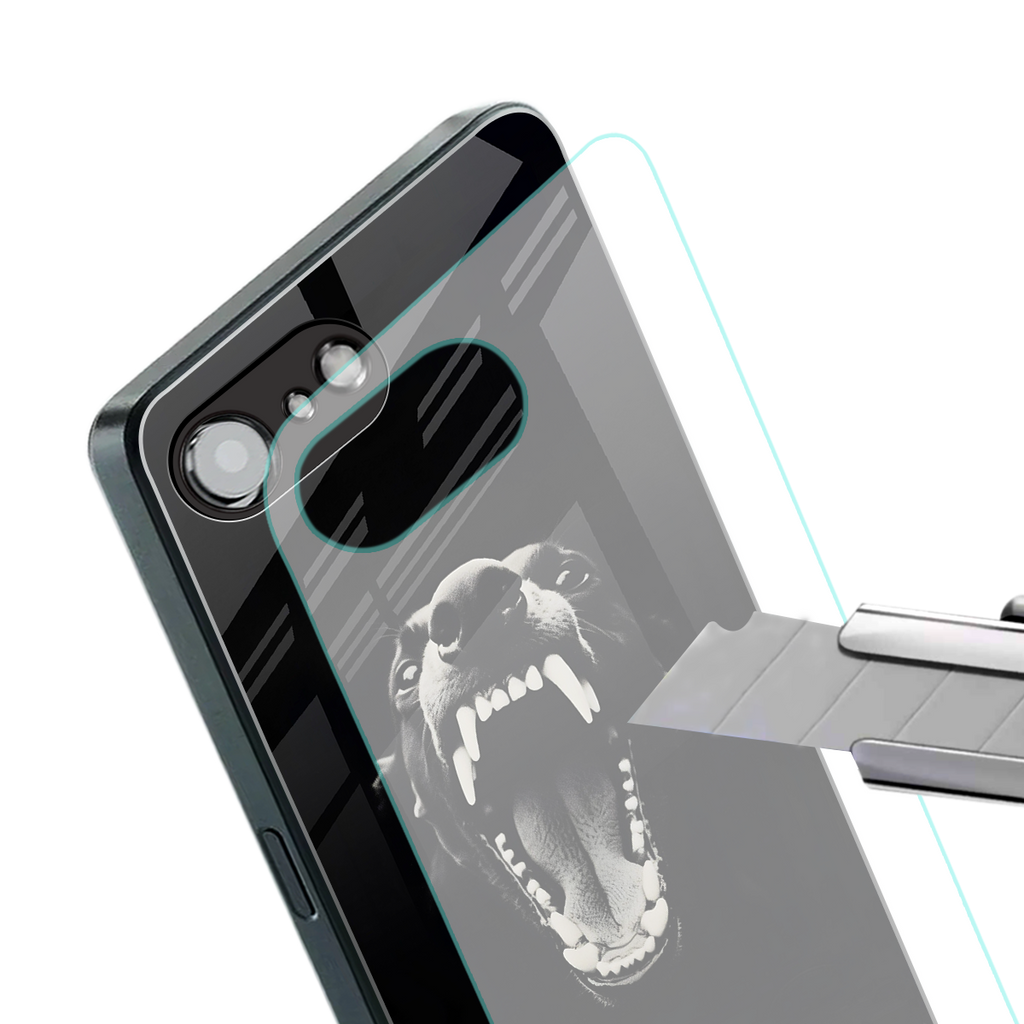 beast back phone cover | glass case for iphone 16e