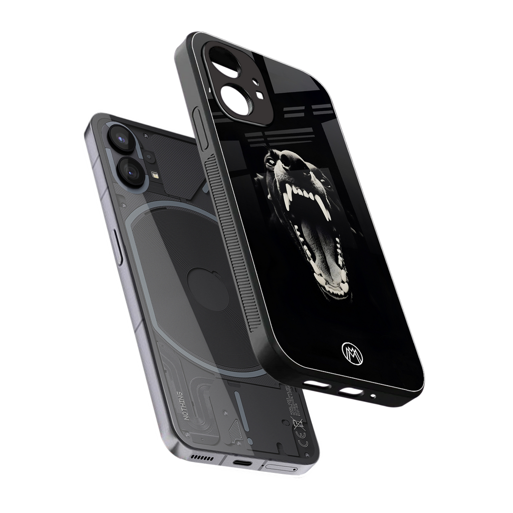beast back phone cover | glass case for nothing phone 1