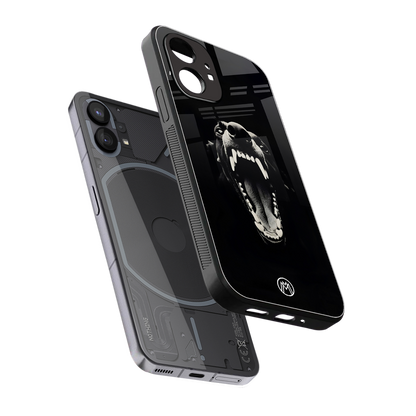 beast back phone cover | glass case for nothing phone 1
