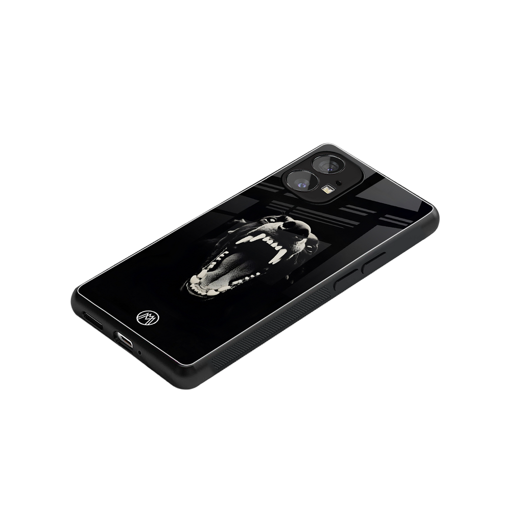 beast back phone cover | glass case for nothing phone 1