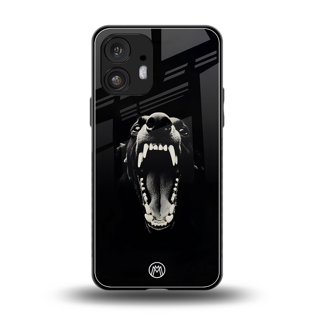 beast back phone cover | glass case for nothing phone 2
