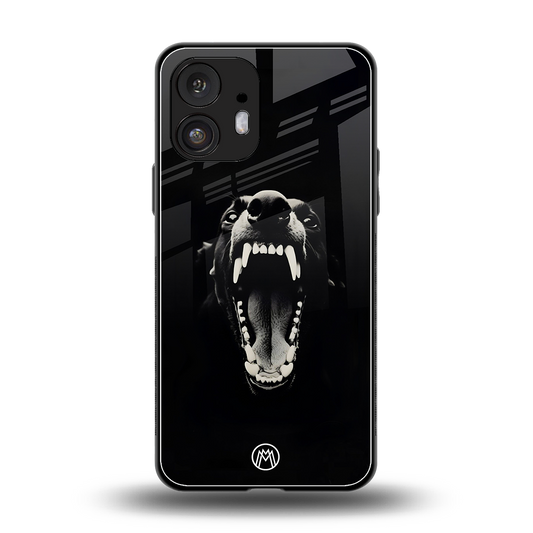 beast back phone cover | glass case for nothing phone 2