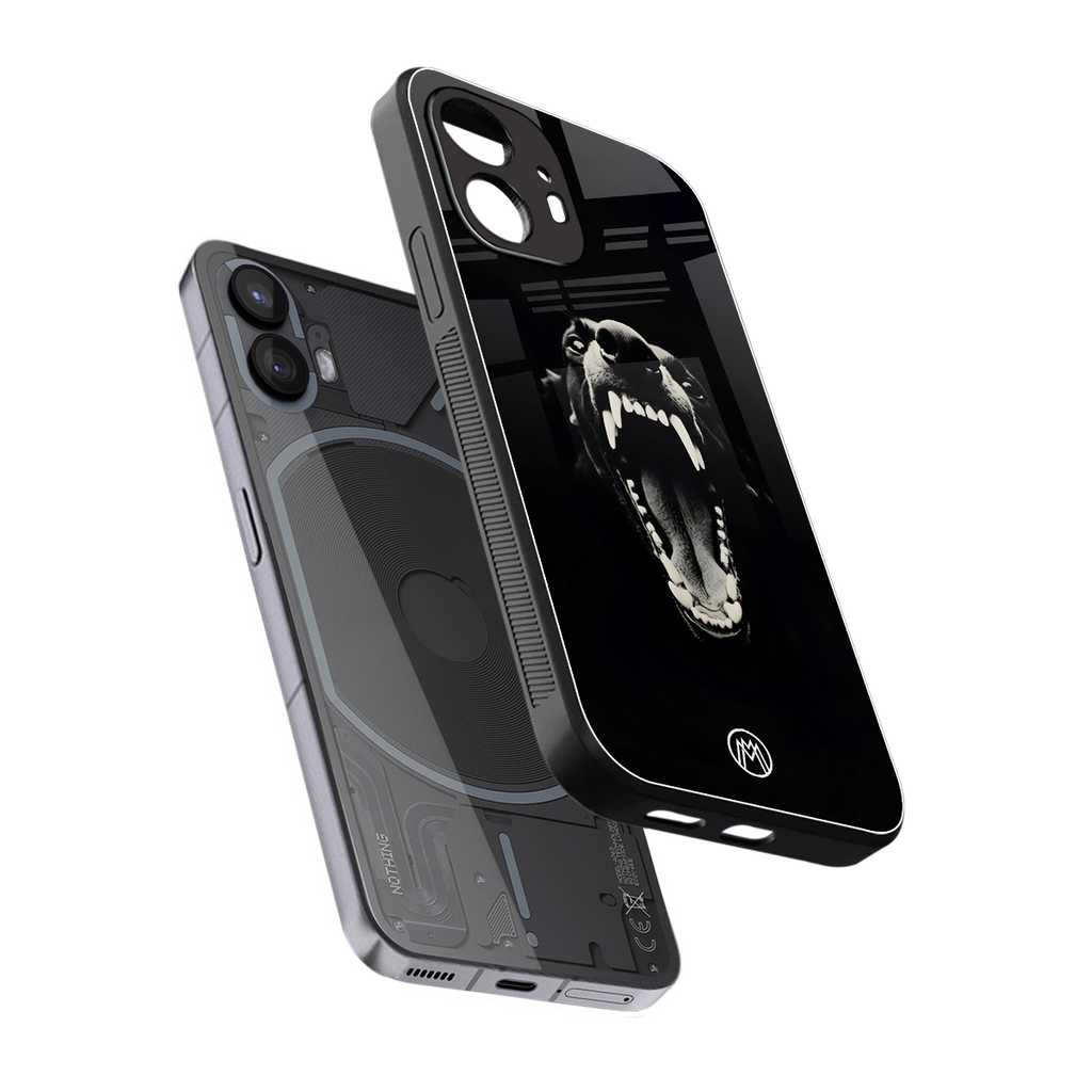 beast back phone cover | glass case for nothing phone 2