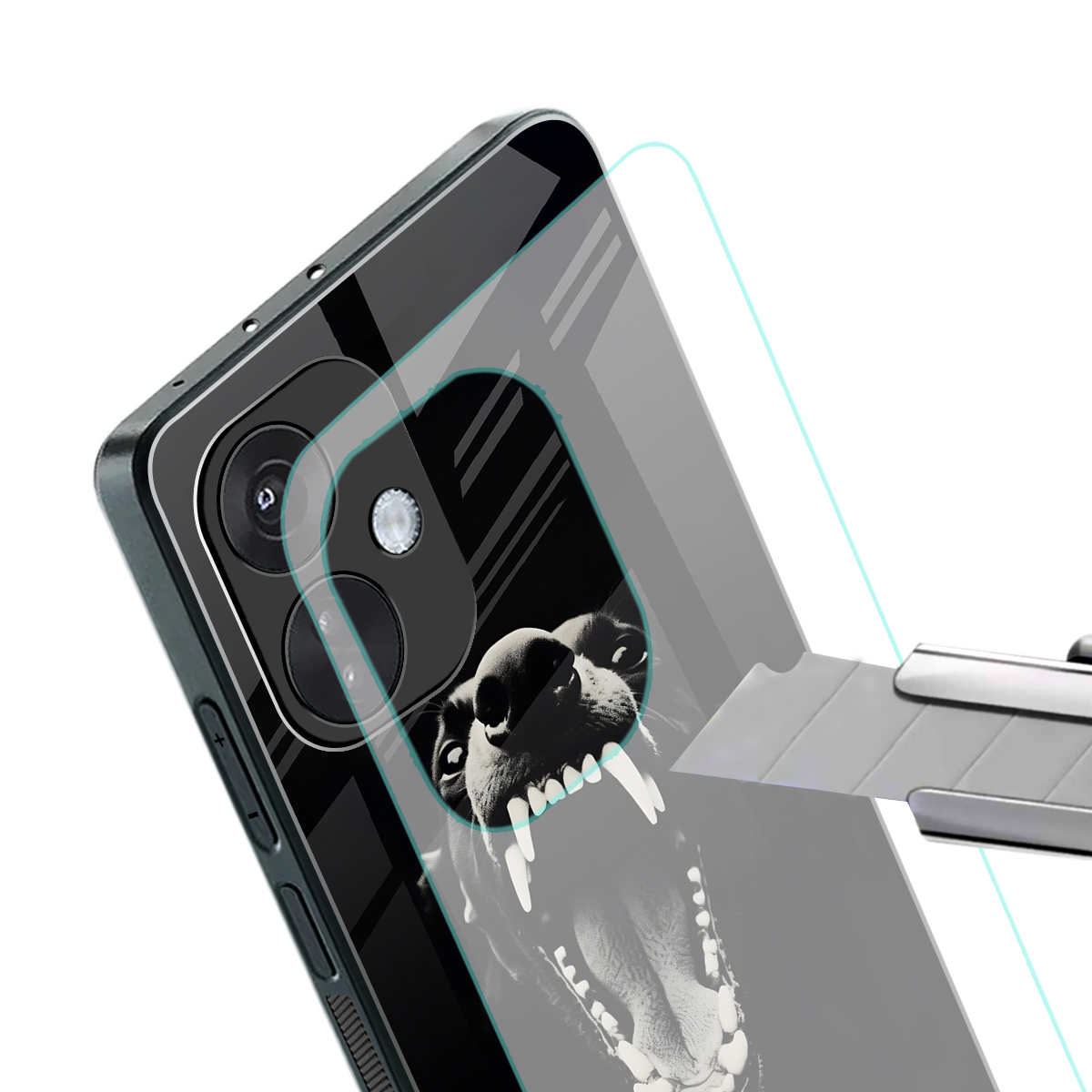 beast back phone cover | glass case for oneplus nord ce 3
