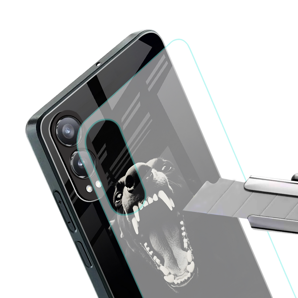 beast back phone cover | glass case for oneplus nord ce 4 lite