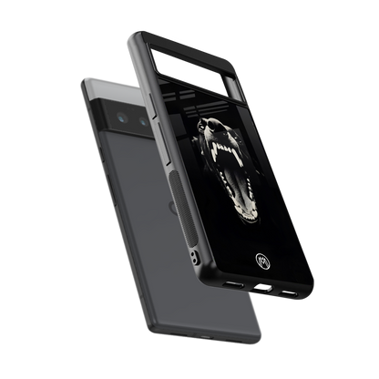beast back phone cover | glass case for google pixel 6 pro