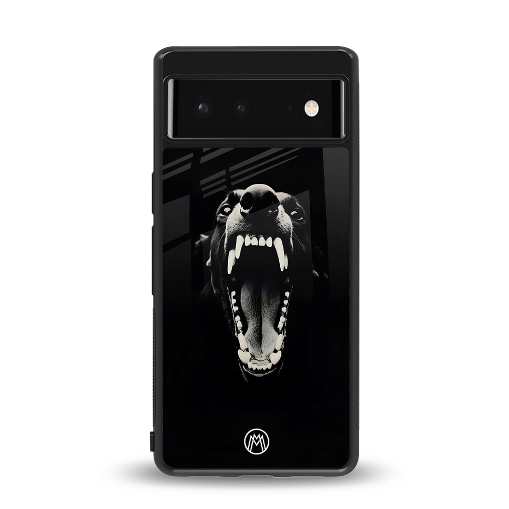 beast back phone cover | glass case for google pixel 6