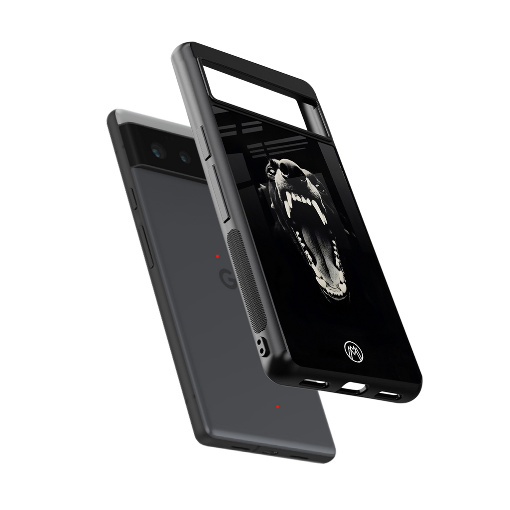 beast back phone cover | glass case for google pixel 6