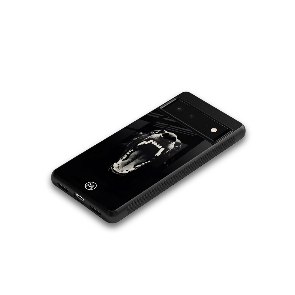 beast back phone cover | glass case for google pixel 6