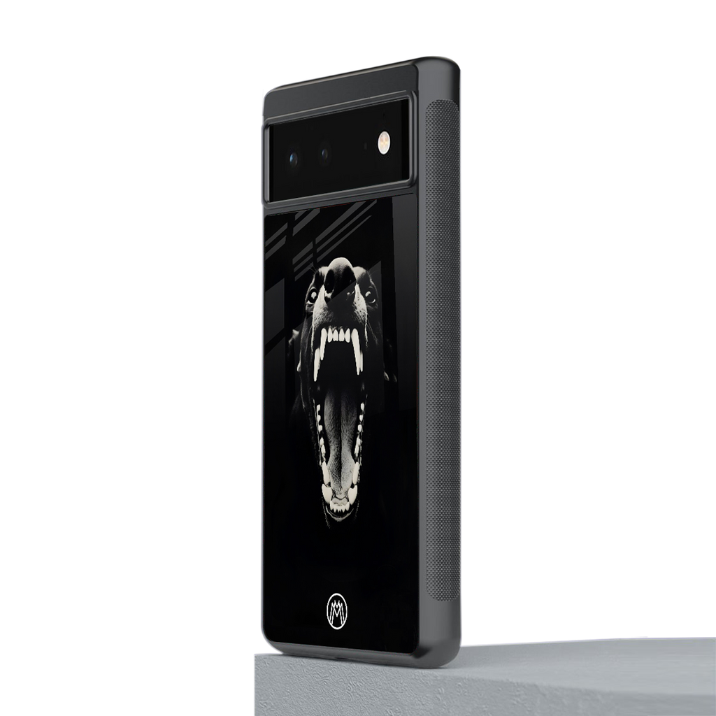 beast back phone cover | glass case for google pixel 6