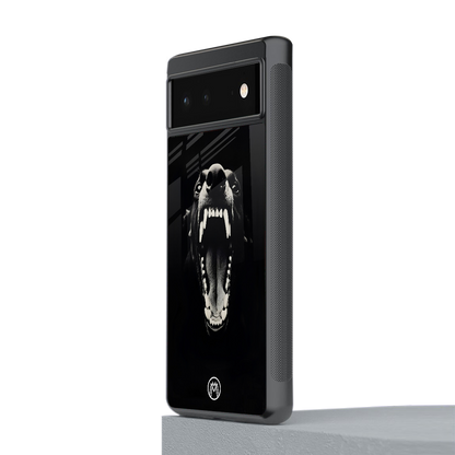 beast back phone cover | glass case for Google Pixel 6A