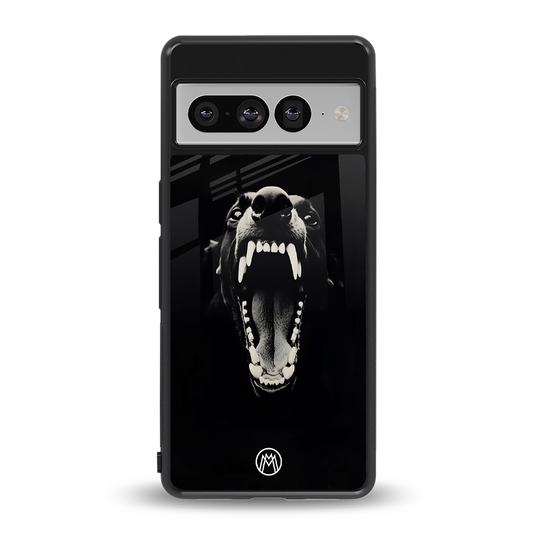 beast back phone cover | glass case for google pixel 7 pro