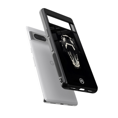 beast back phone cover | glass case for google pixel 7 pro