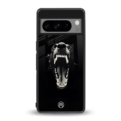 beast back phone cover | glass case for google pixel 8 pro