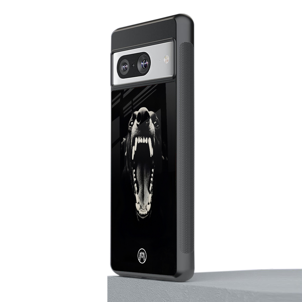beast back phone cover | glass case for Google Pixel 8