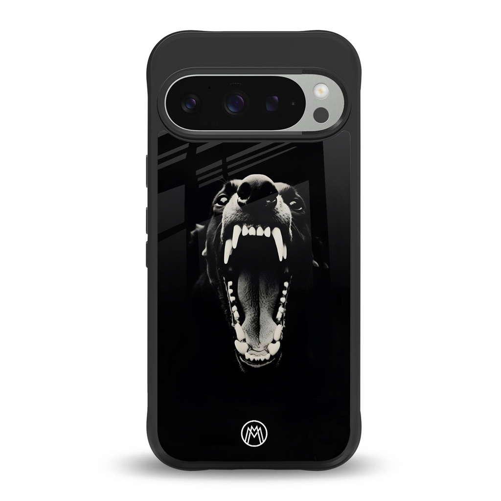 beast back phone cover | glass case for google pixel 9 pro