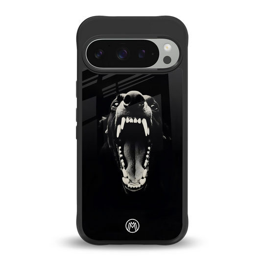 beast back phone cover | glass case for google pixel 9 pro xl