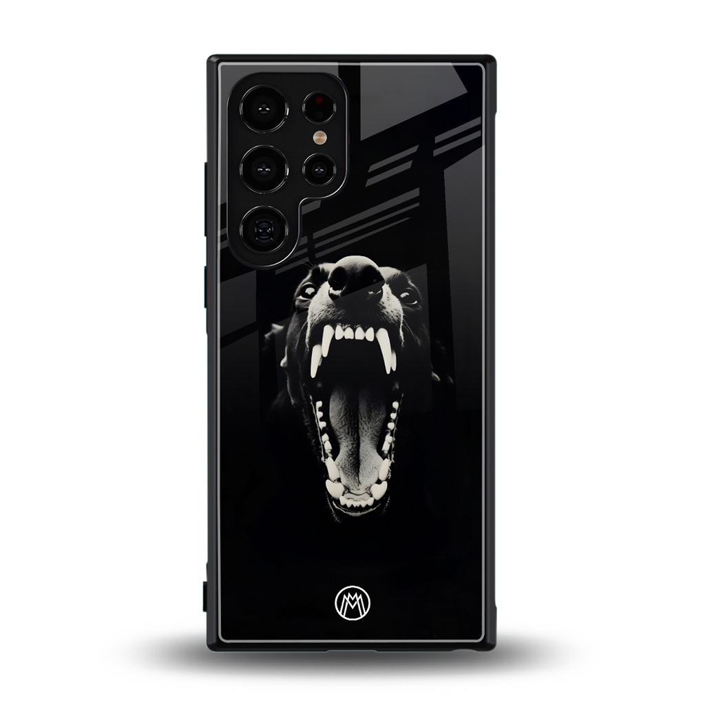 beast back phone cover | glass case for samsung galaxy s24 ultra