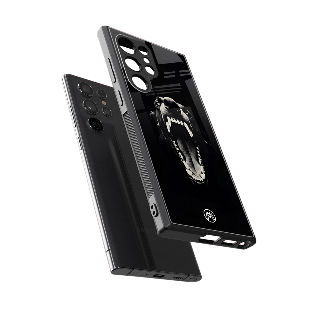 beast back phone cover | glass case for samsung galaxy s23 ultra