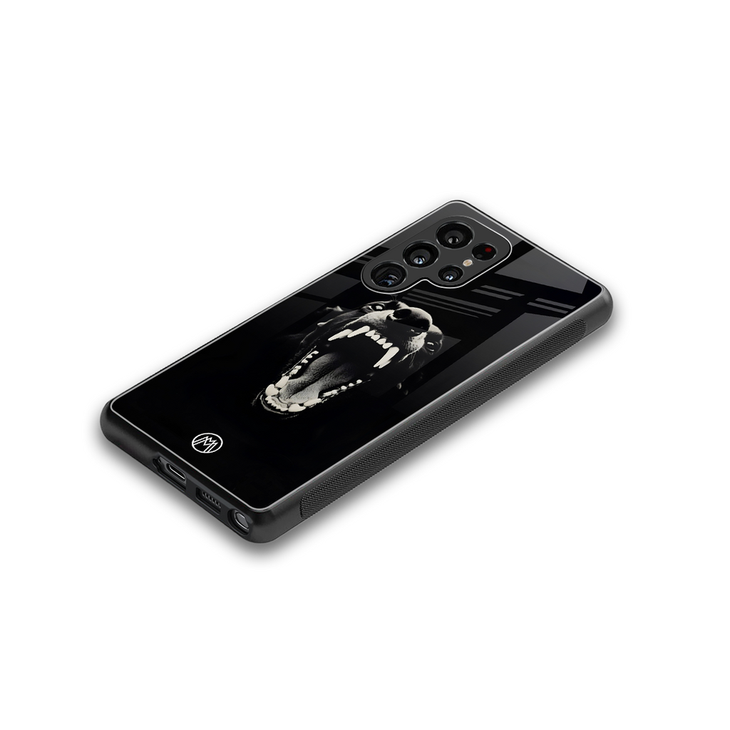 beast back phone cover | glass case for samsung galaxy s25 ultra