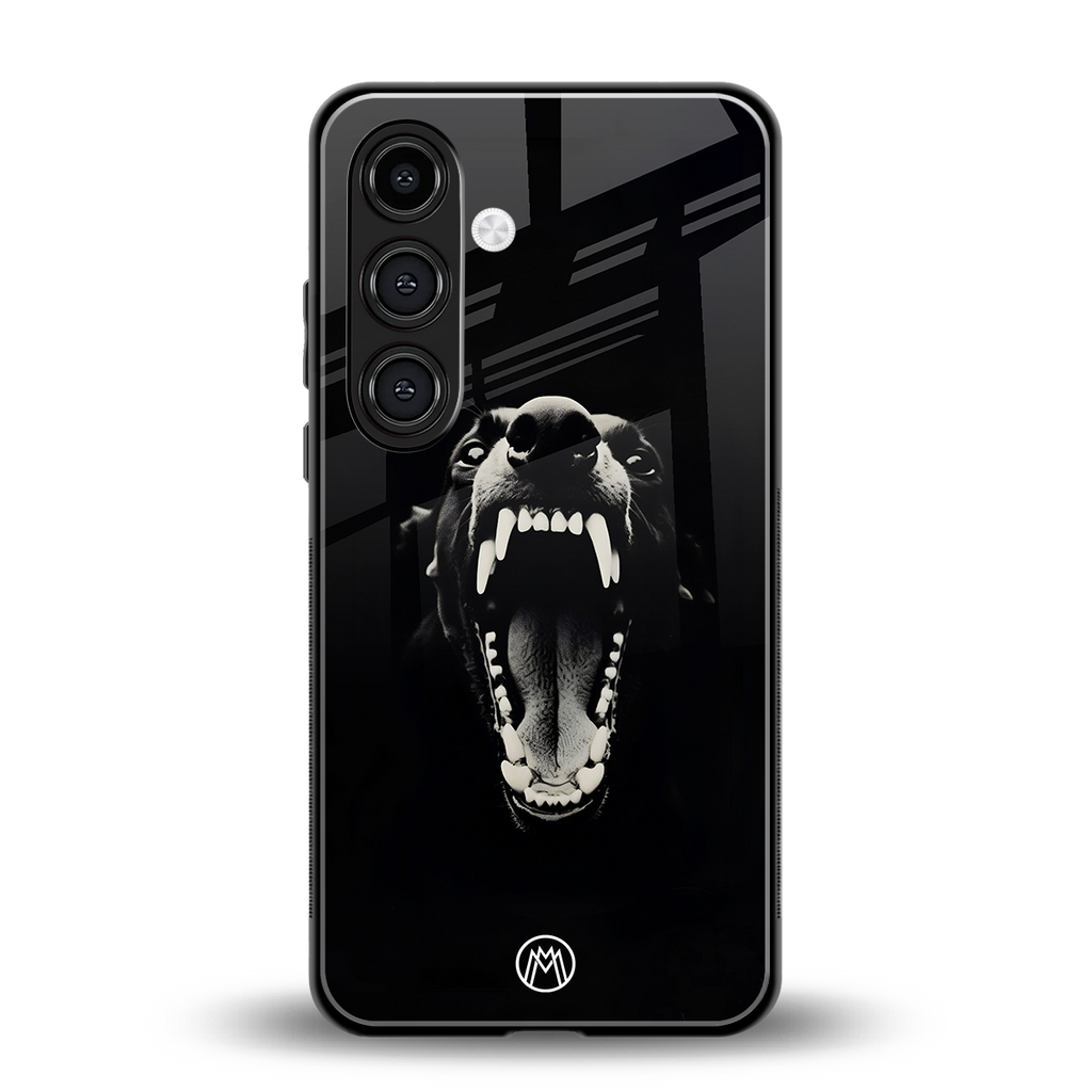beast back phone cover | glass case for samsung galaxy s24 plus