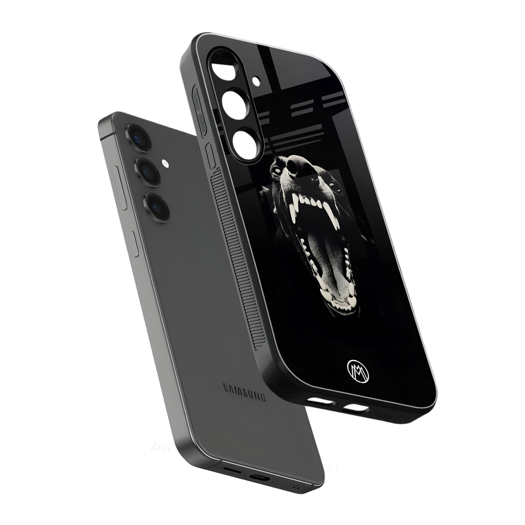 beast back phone cover | glass case for samsung galaxy s24 plus