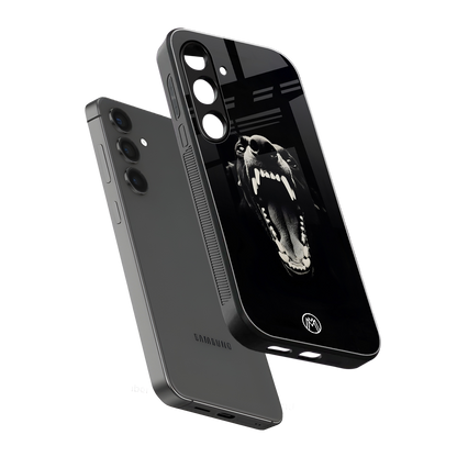 beast back phone cover | glass case for samsung galaxy s24 plus