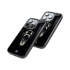 Protective Glass Back Phone Case Compatible with iPhone, Samsung, OnePlus, Pixel & More