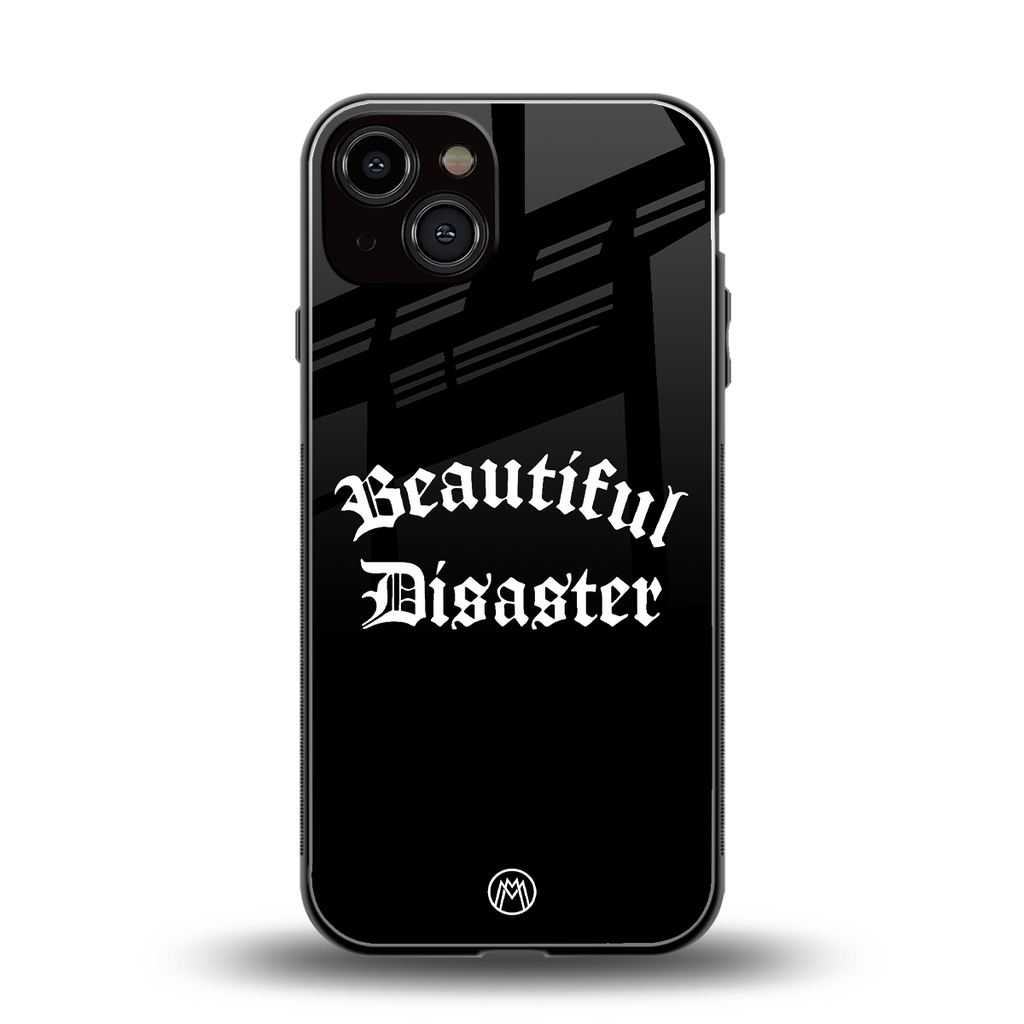beautiful disaster back phone cover | glass case for iphone 13
