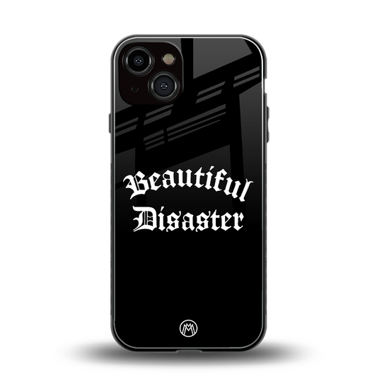 beautiful disaster back phone cover | glass case for iphone 13
