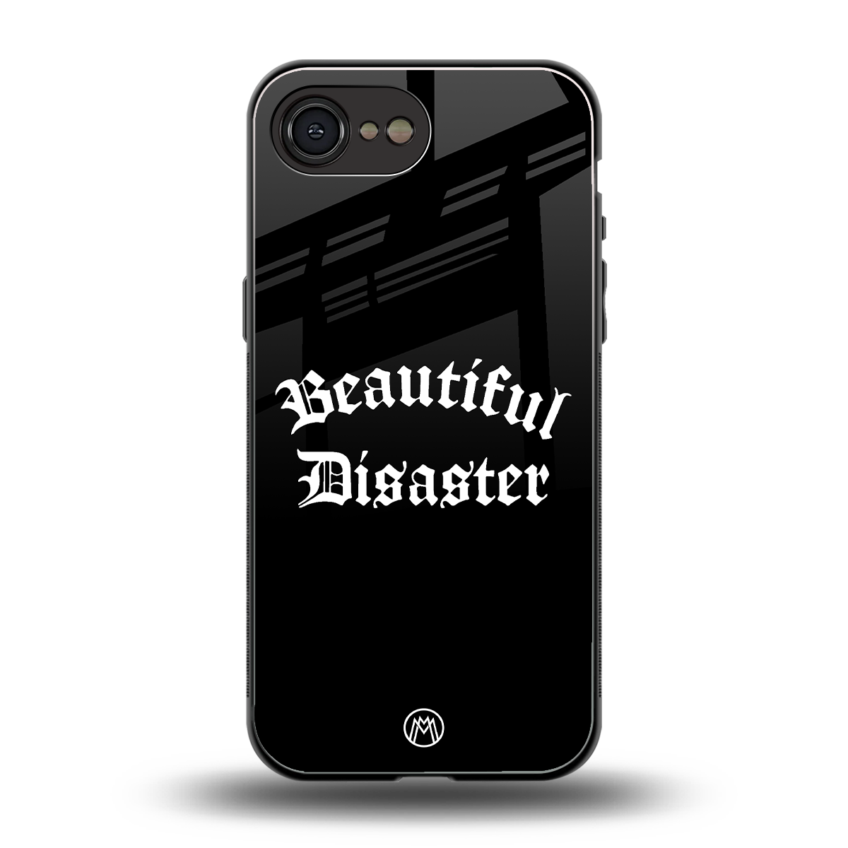 beautiful disaster back phone cover | glass case for iphone 16e