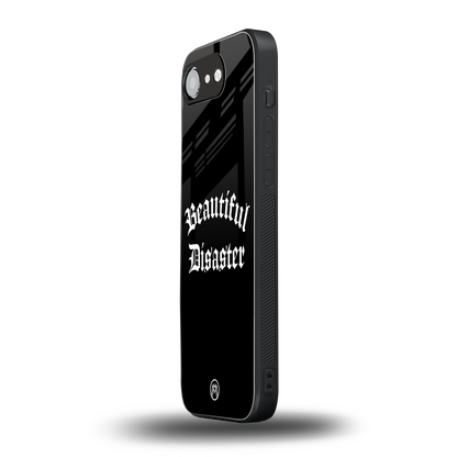 beautiful disaster back phone cover | glass case for iphone 16e