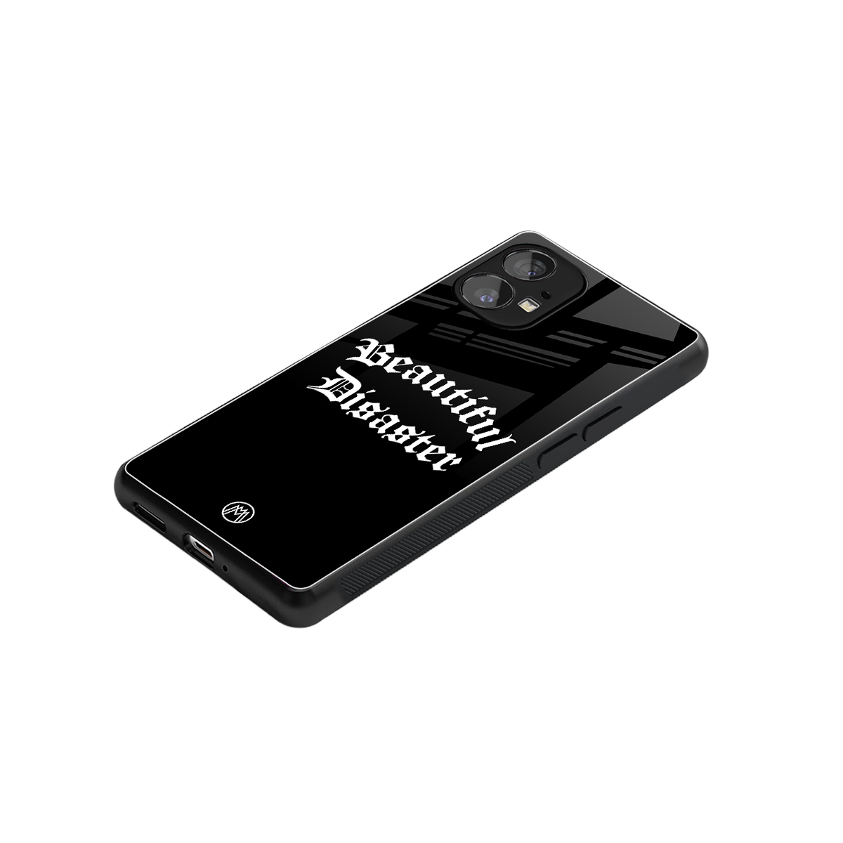 beautiful disaster back phone cover | glass case for nothing phone 1