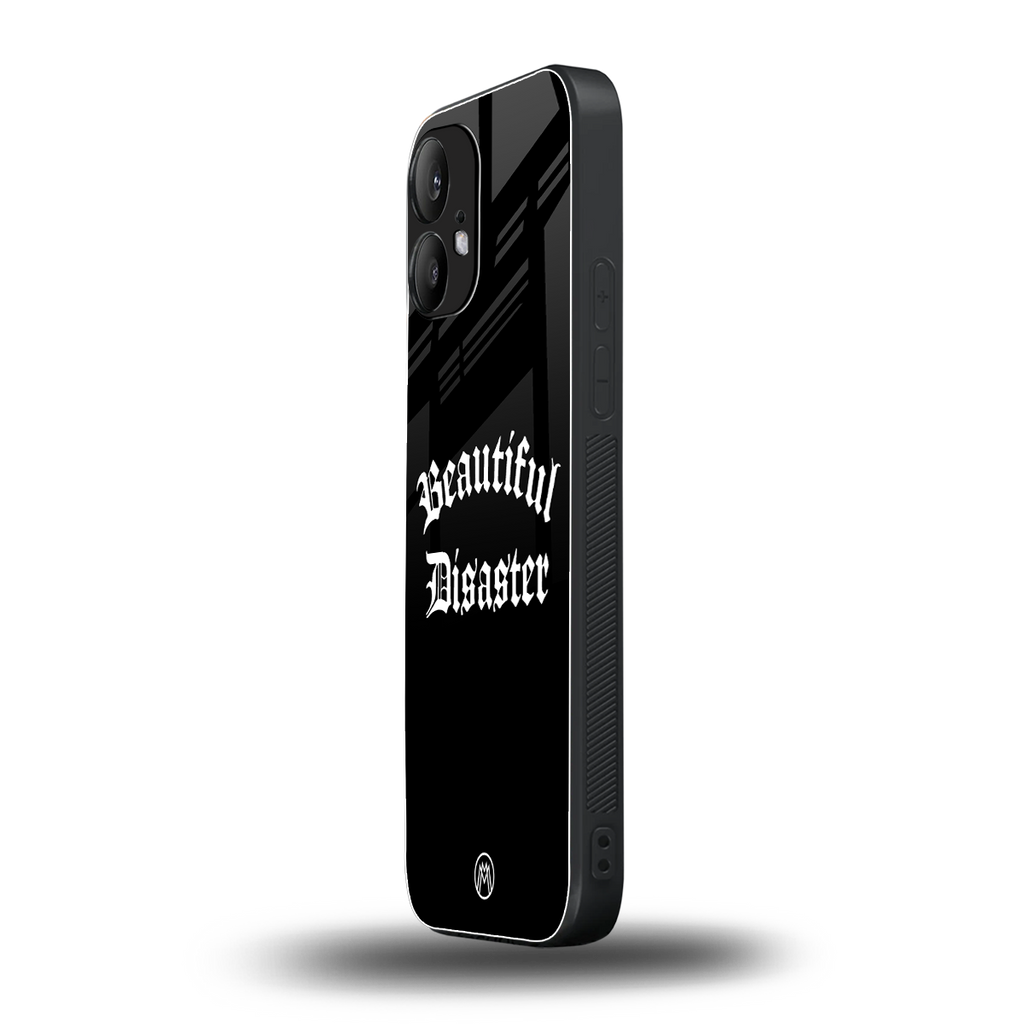 beautiful disaster back phone cover | glass case for nothing phone 2