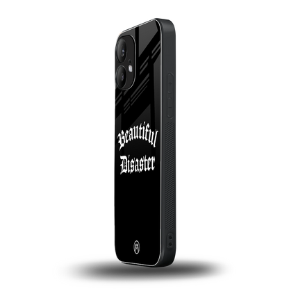 beautiful disaster back phone cover | glass case for nothing phone 2