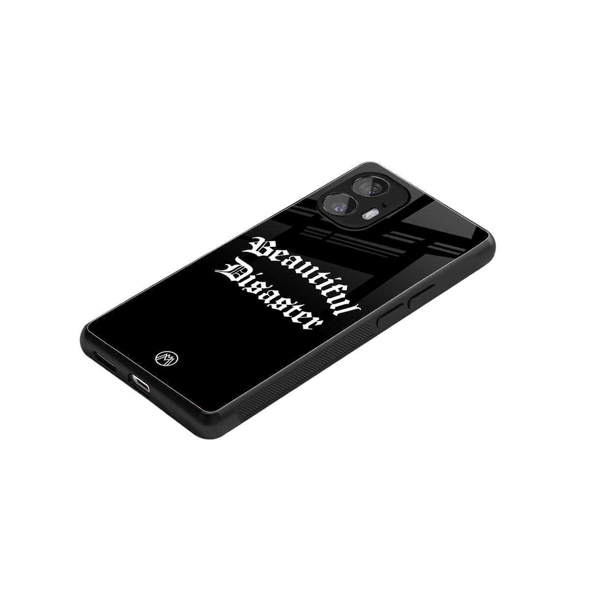 beautiful disaster back phone cover | glass case for nothing phone 2