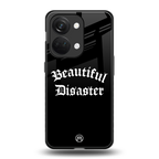 beautiful disaster back phone cover | glass case for oneplus nord 3