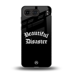 beautiful disaster back phone cover | glass case for oneplus nord 4