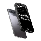 beautiful disaster back phone cover | glass case for oneplus nord 4