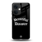 beautiful disaster back phone cover | glass case for oneplus nord ce 3