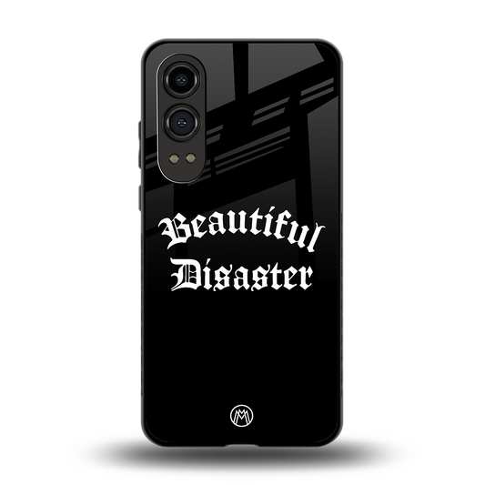 beautiful disaster back phone cover | glass case for oneplus nord ce 4 lite
