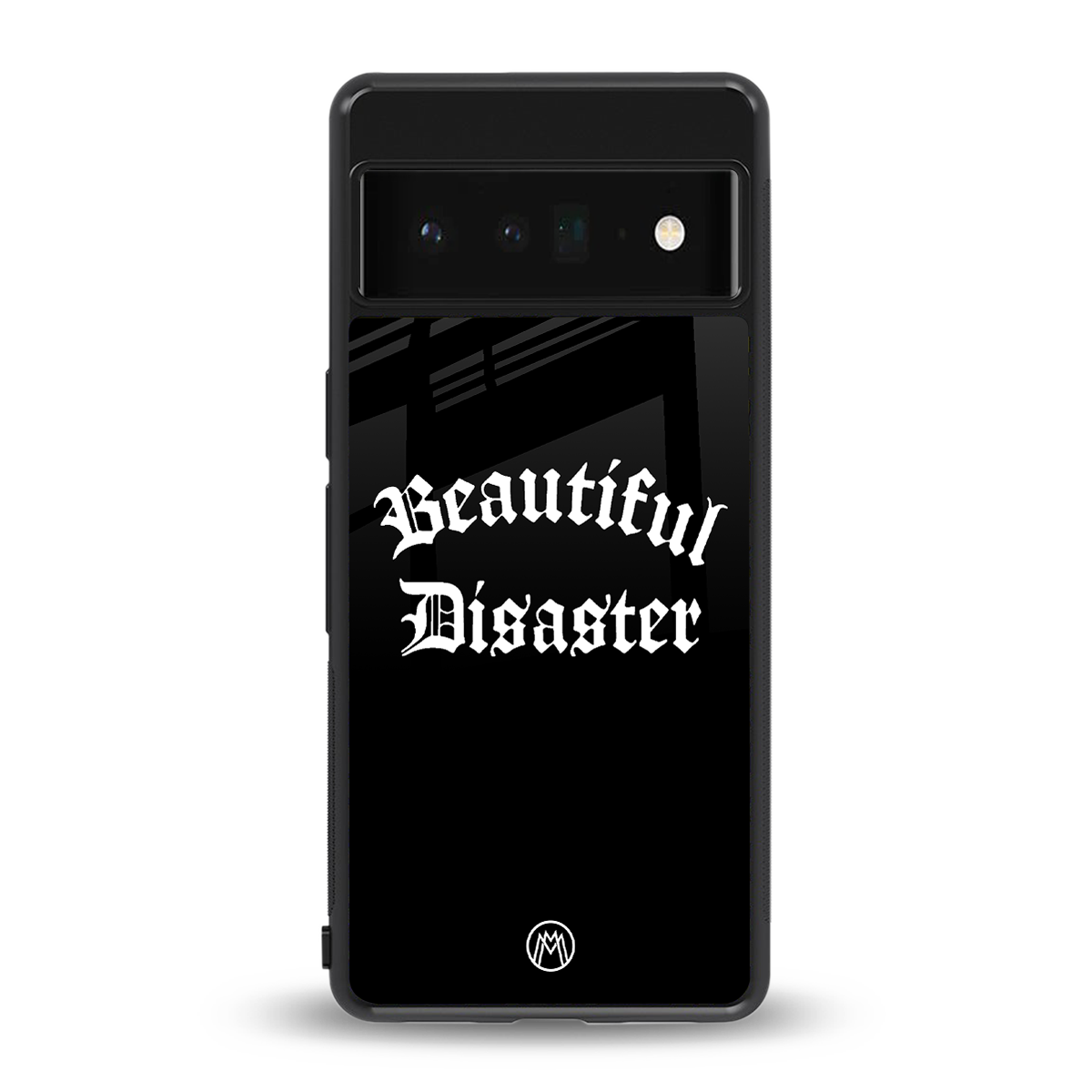 beautiful disaster back phone cover | glass case for google pixel 6 pro